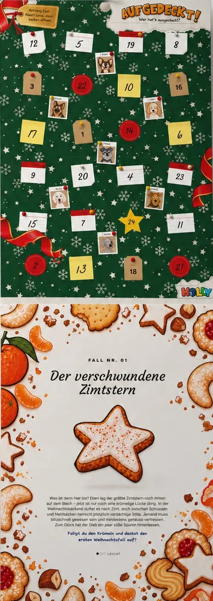 Aufgedeckt! Der Rätsel-Adventskalender